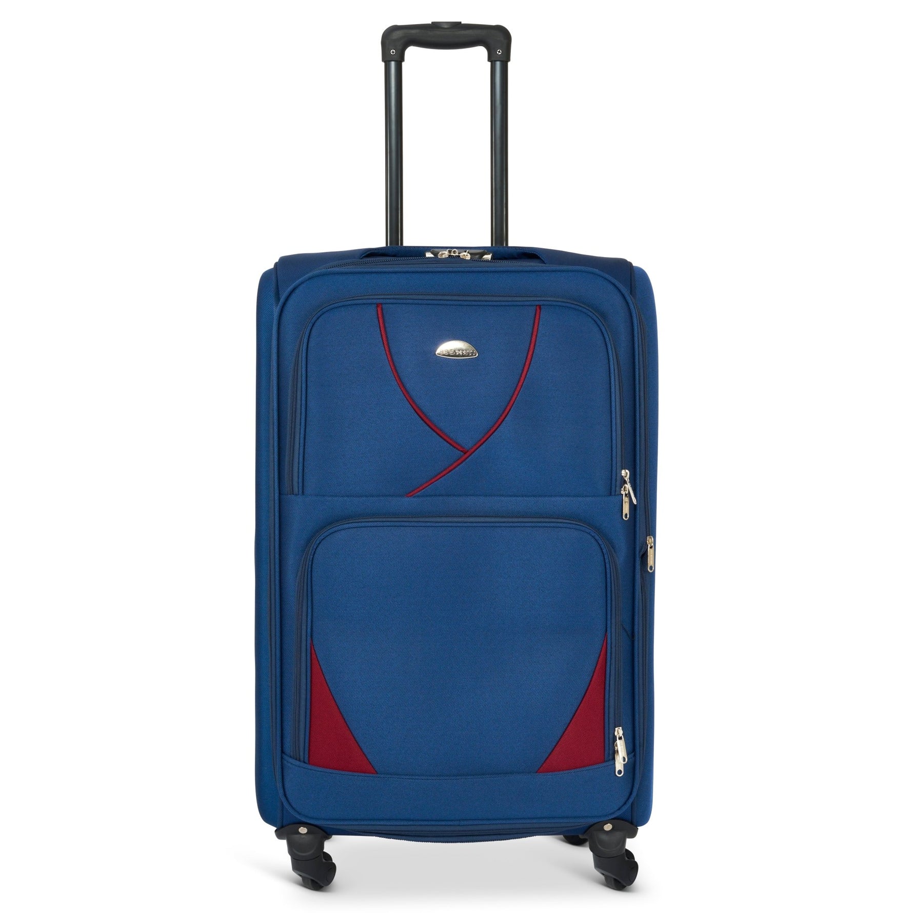 Set of 4 Soft Shell Suitcase Luggage Set, S,M, L, XL , Assorted Colours - Bargainia.com - 