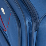 Set of 4 Soft Shell Suitcase Luggage Set, S,M, L, XL , Assorted Colours - Bargainia.com - 