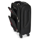 Set of 4 Soft Shell Suitcase Luggage Set, S,M, L, XL , Assorted Colours - Bargainia.com - 