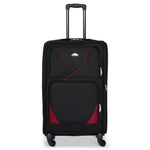 Set of 4 Soft Shell Suitcase Luggage Set, S,M, L, XL , Assorted Colours - Bargainia.com - 