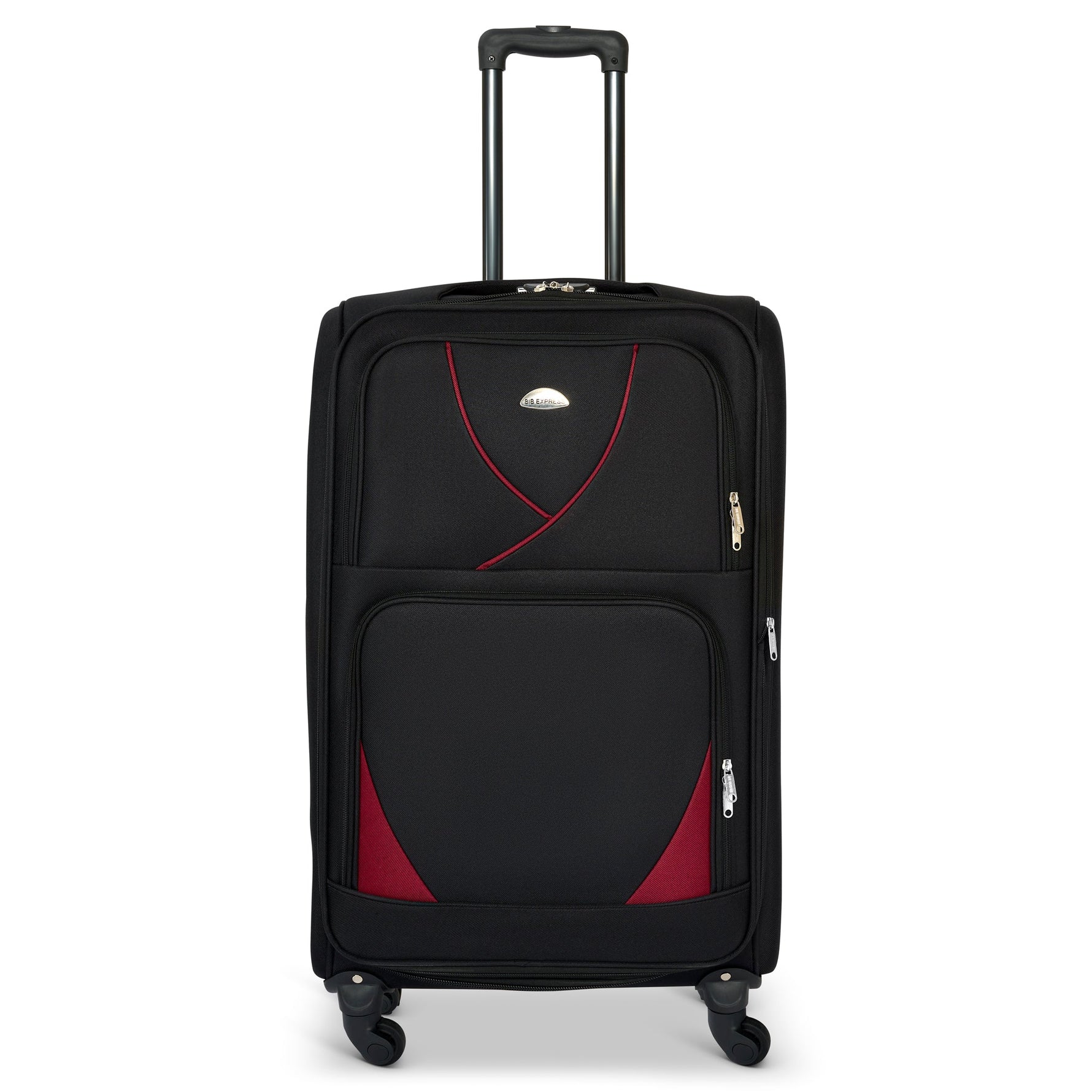 Set of 4 Soft Shell Suitcase Luggage Set, S,M, L, XL , Assorted Colours - Bargainia.com - 