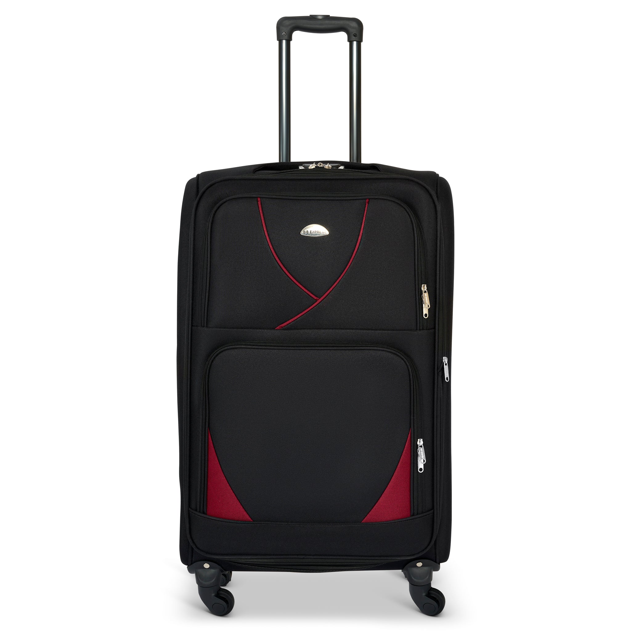 Set of 4 Soft Shell Suitcase Luggage Set, S,M, L, XL , Assorted Colours