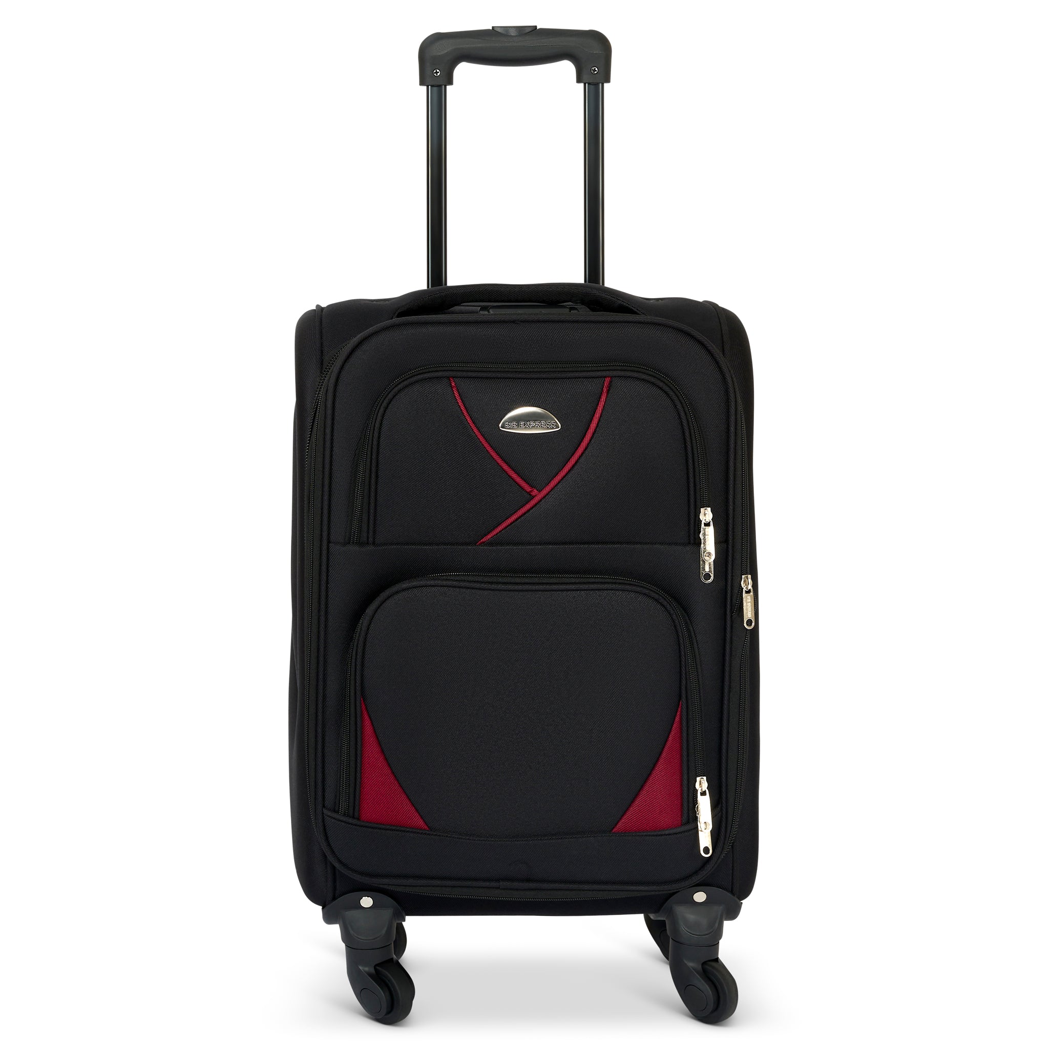 Set of 4 Soft Shell Suitcase Luggage Set, S,M, L, XL , Assorted Colours