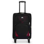 Set of 4 Soft Shell Suitcase Luggage Set, S,M, L, XL , Assorted Colours - Bargainia.com - 