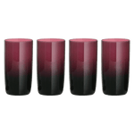 Set Of Four Purple Hi Ball Glasses - Bargainia.com - 5018705626314