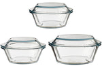 Set Of Three Casserole Dishes - Bargainia.com - 5018705438009