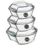 Set Of Three Casserole Dishes - Bargainia.com - 5018705438009