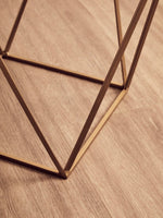 Shalimar Square Marble Top Side Table - Bargainia.com - 5018705394978