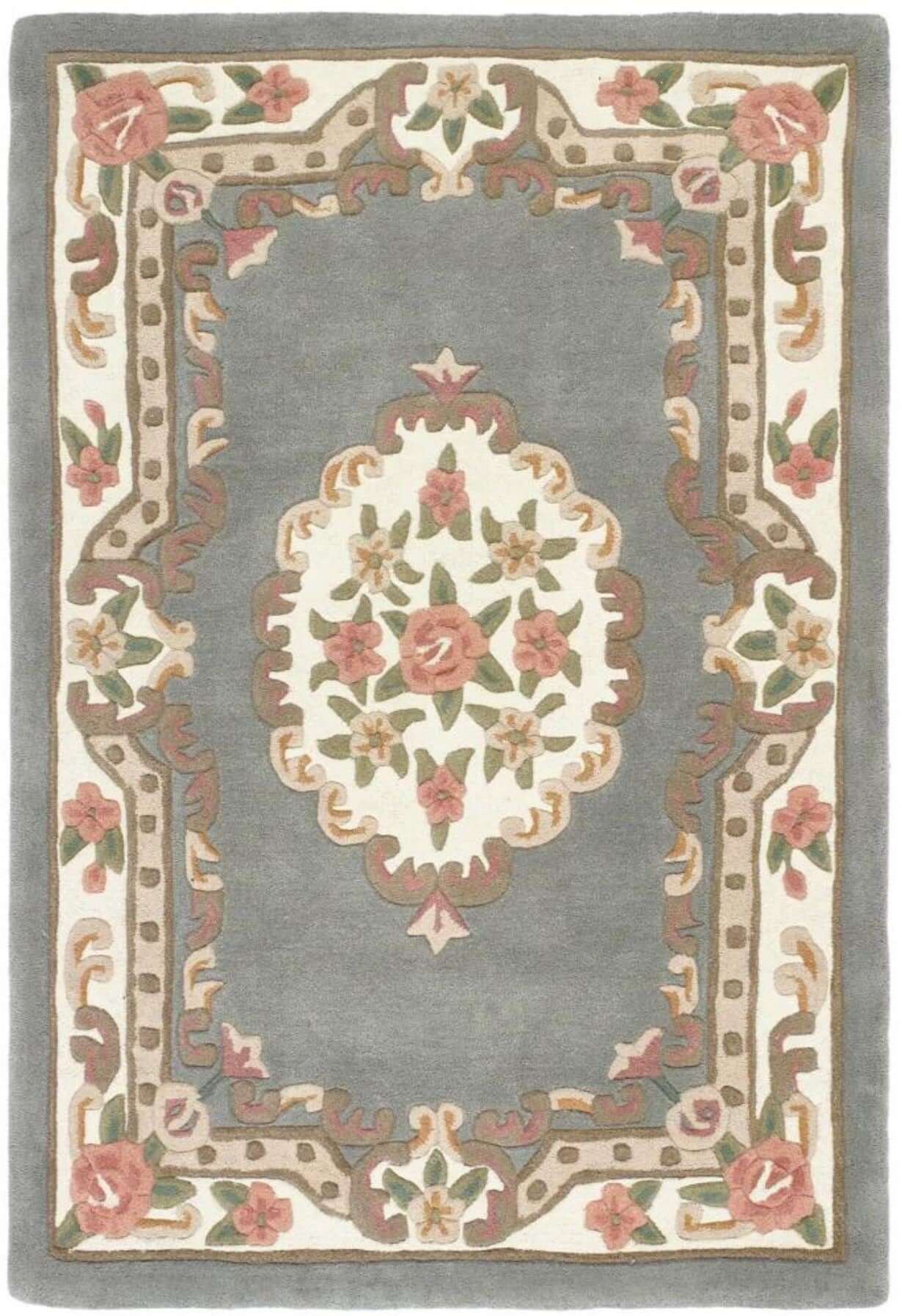 Shensi Grey Medallion Rug - Bargainia.com - 5026134562134 - SHENSI_GREYXX_067X210
