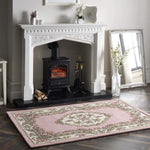 Shensi Pink Medallion Rug - Bargainia.com - 