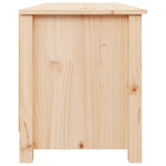 Shoe Bench 110x38x45.5 cm Solid Wood Pine - Bargainia.com - 