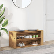 Shoe Bench Artisan Oak 100x35x45 cm Engineered Wood - Bargainia.com - 8721158443496 - 857090