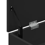 Shoe Bench Black 102x30.5x45 cm Engineered Wood - Bargainia.com - 