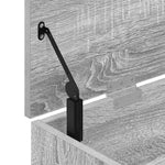 Shoe Bench Grey Sonoma 102x30.5x45 cm Engineered Wood - Bargainia.com - 