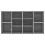 Shoe Bench Grey Sonoma 103x30x54.5 cm Engineered Wood - Bargainia.com - 