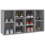 Shoe Bench Grey Sonoma 103x30x54.5 cm Engineered Wood - Bargainia.com - 