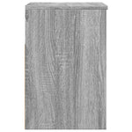 Shoe Bench Grey Sonoma 60x30x45 cm Engineered Wood - Bargainia.com - 