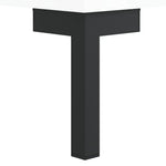 Shoe Bench High Gloss White 102x35x55 cm Engineered Wood - Bargainia.com - 