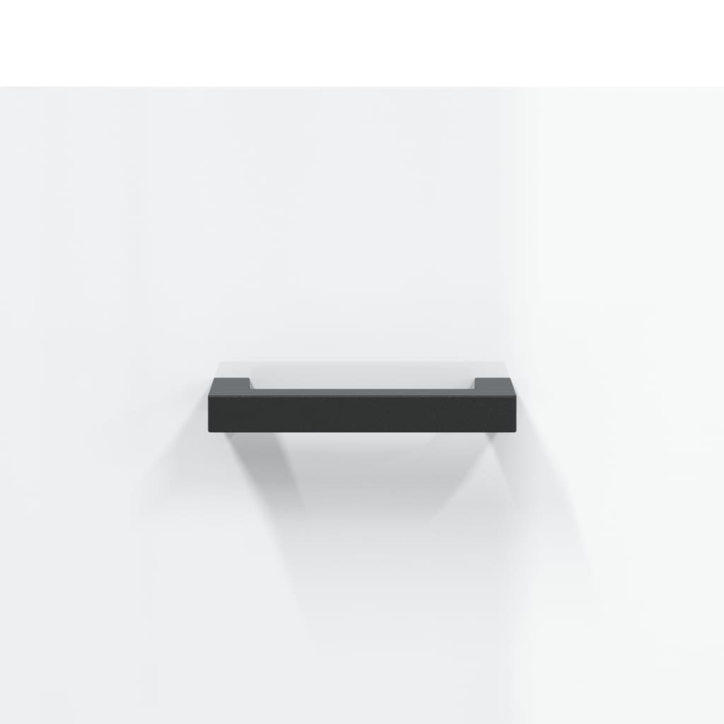 Shoe Bench High Gloss White 102x35x55 cm Engineered Wood - Bargainia.com - 