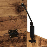 Shoe Bench Old Wood 60x30x45 cm Engineered Wood - Bargainia.com - 