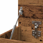 Shoe Bench Old Wood 80x30x45 cm Engineered Wood - Bargainia.com - 