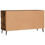 Shoe Bench Smoked Oak 102x35x55 cm Engineered Wood - Bargainia.com - 