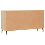 Shoe Bench Sonoma Oak 102x35x55 cm Engineered Wood - Bargainia.com - 