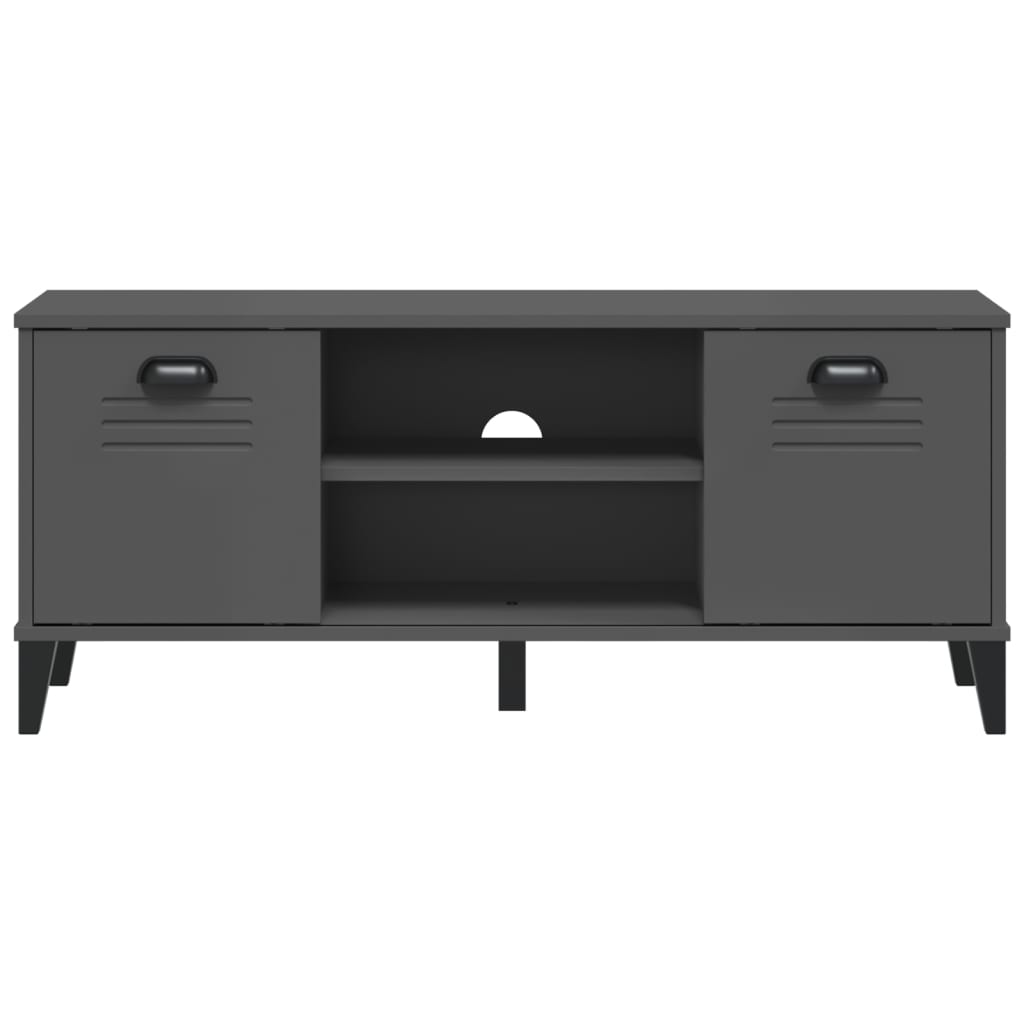 Shoe Bench VIKEN Anthracite Grey 106x35x45 cm Engineered Wood - Bargainia.com - 