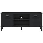 Shoe Bench VIKEN Black 106x35x45 cm Engineered Wood - Bargainia.com - 