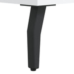 Shoe Bench White 102x35x55 cm Engineered Wood - Bargainia.com - 