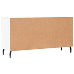 Shoe Bench White 102x35x55 cm Engineered Wood - Bargainia.com - 