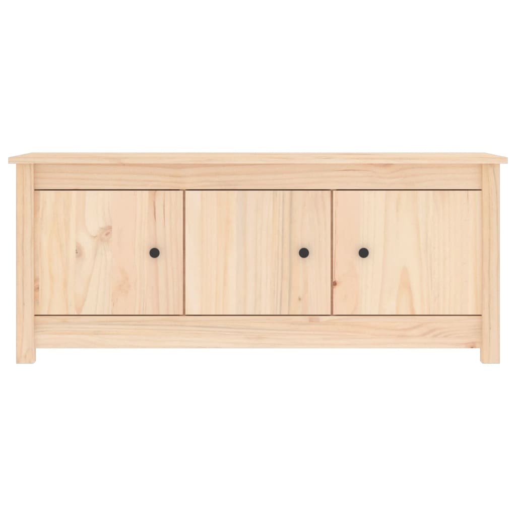 Shoe Cabinet 110x38x45.5 cm Solid Wood Pine - Bargainia.com - 