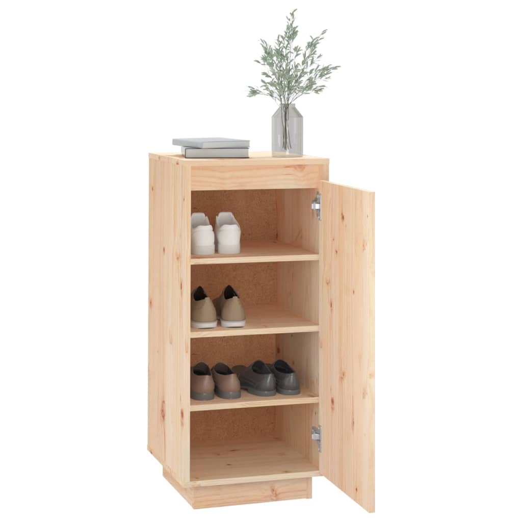 Shoe Cabinet 35x35x80 cm Solid Wood Pine - Bargainia.com - 