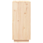 Shoe Cabinet 35x35x80 cm Solid Wood Pine - Bargainia.com - 
