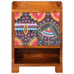 Shoe Cabinet 55x35x75 cm Solid Wood Acacia - Bargainia.com - 