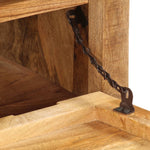 Shoe Cabinet 86x35x55 cm Solid Mango Wood - Bargainia.com - 