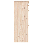 Shoe Cabinet ALTA 77x35x96 cm Solid Wood Pine - Bargainia.com - 