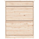 Shoe Cabinet ALTA 77x35x96 cm Solid Wood Pine - Bargainia.com - 