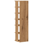 Shoe Cabinet Artisan Oak 28x27x102 cm Engineered Wood - Bargainia.com - 
