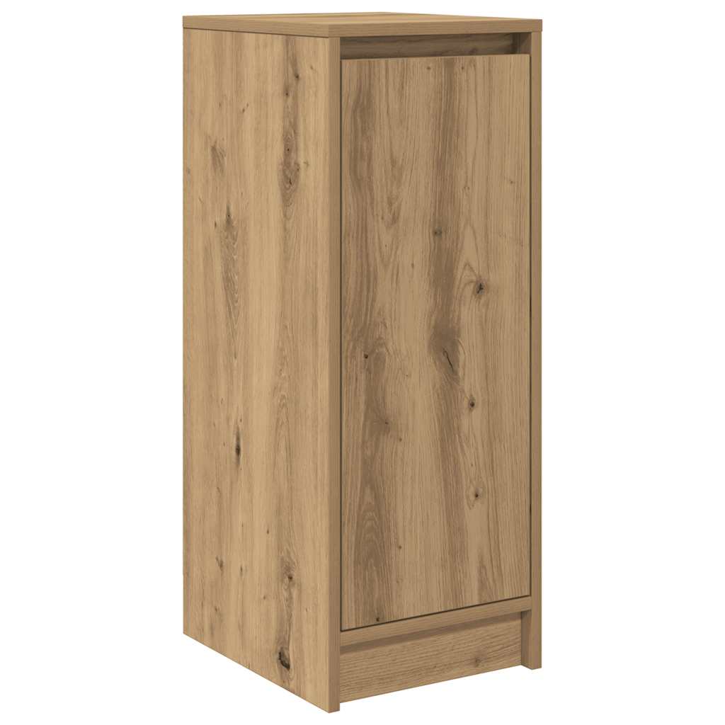Shoe Cabinet Artisan Oak 29.5x34x76 cm Engineered Wood - Bargainia.com - 