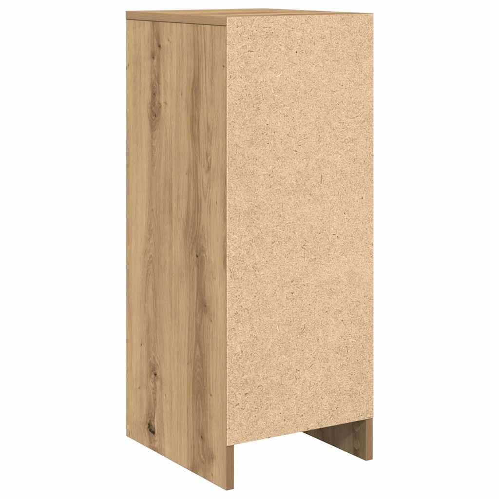 Shoe Cabinet Artisan Oak 29.5x34x76 cm Engineered Wood - Bargainia.com - 