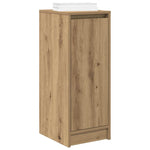 Shoe Cabinet Artisan Oak 29.5x34x76 cm Engineered Wood - Bargainia.com - 