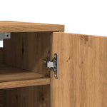 Shoe Cabinet Artisan Oak 32x35x70 cm Engineered Wood - Bargainia.com - 