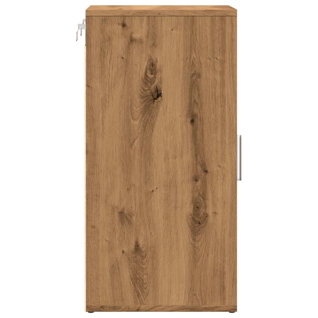 Shoe Cabinet Artisan Oak 32x35x70 cm Engineered Wood - Bargainia.com - 