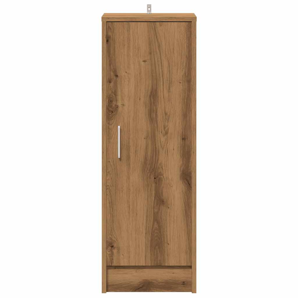 Shoe Cabinet Artisan Oak 32x35x92 cm Engineered Wood - Bargainia.com - 
