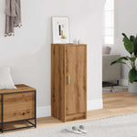Shoe Cabinet Artisan Oak 32x35x92 cm Engineered Wood - Bargainia.com - 