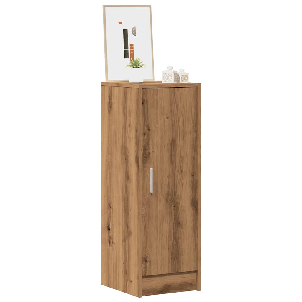 Shoe Cabinet Artisan Oak 32x35x92 cm Engineered Wood - Bargainia.com - 