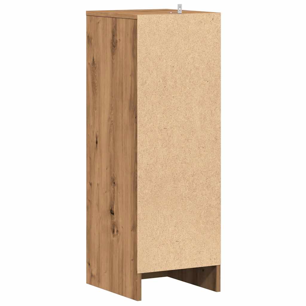 Shoe Cabinet Artisan Oak 32x35x92 cm Engineered Wood - Bargainia.com - 