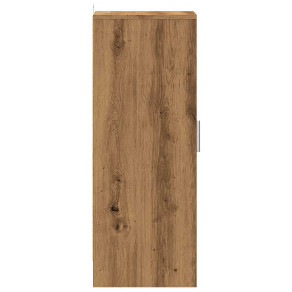 Shoe Cabinet Artisan Oak 32x35x92 cm Engineered Wood - Bargainia.com - 