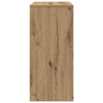 Shoe Cabinet Artisan Oak 57x34x76 cm Engineered Wood - Bargainia.com - 